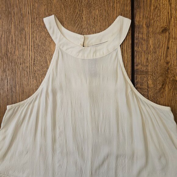 Revolve ASTR Silk Tank Lace Trim Romantic Blouse Top Size Medium - Picture 3 of 16